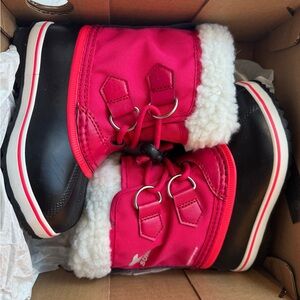Sorel- Kids Yoot Pac Nylon Winter 100% Waterprooof Boots -New in Box 8C Toddler